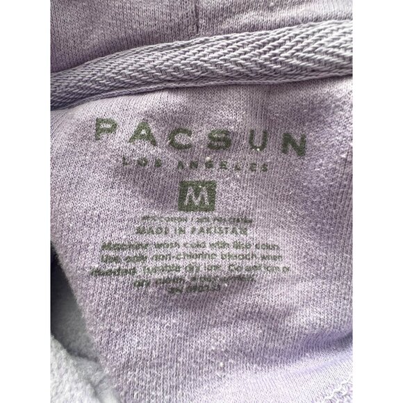 PacSun Purple Sunflower Hoodie - Size Medium - Picture 9 of 9